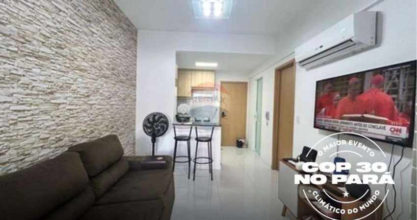 Aluguel para cop 30 no Ed. JP Residence no Umarizal com 1 suite com cama de casal a 5.6 km do Hangar. Diaria de 6 mil reais