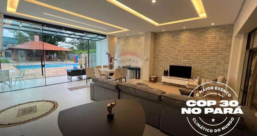 emporada COP30 – Casa Espaçosa com 5 Quartos no Residencial Lago Azul – Região Metropolitana de Belém/PA