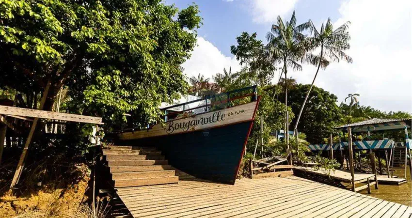 Bougainville da ilha — o restaurante em formato de barco mais charmoso da ilha do combu! ✨