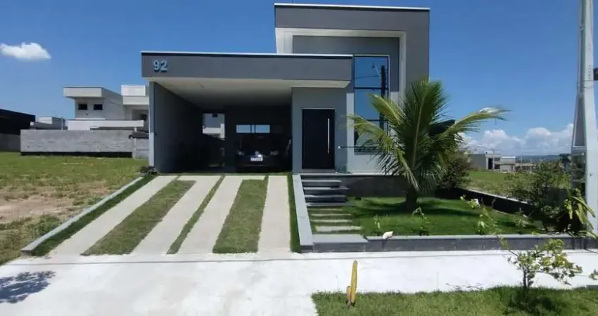 Casa térrea de três quartos com suíte (Cond. Vereda dos Campos) em São José dos Campos-SP.