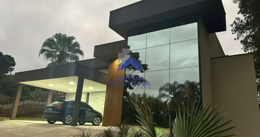 Casa térrea de 410m² com 3 suítes no chácaras cataguá em taubaté/sp