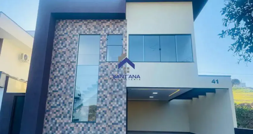 Casa de 257m² de área construída com 3 dormitórios sendo 2 suítes no condomínio cataguá way norte no bairro cataguá em taubaté/sp