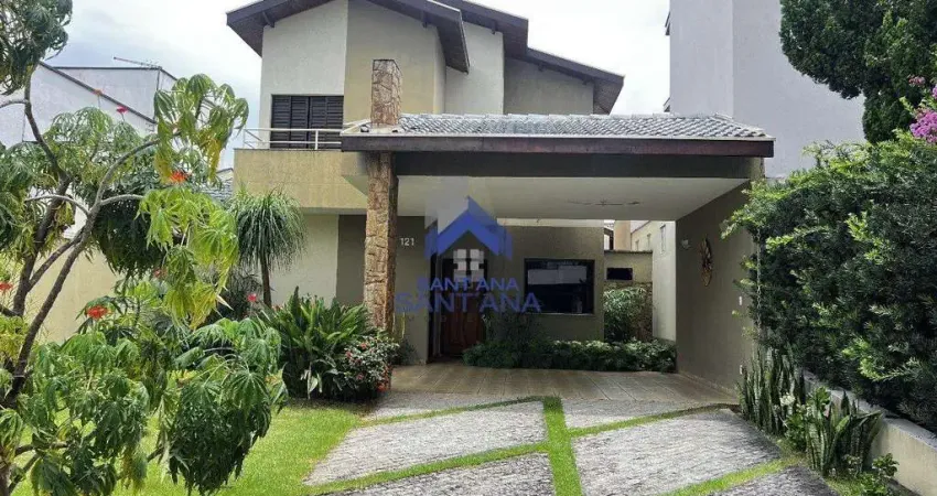 Sobrado de 222m² com 3 suítes no condomínio residencial fortaleza no bairro esplanada independência em taubaté/sp