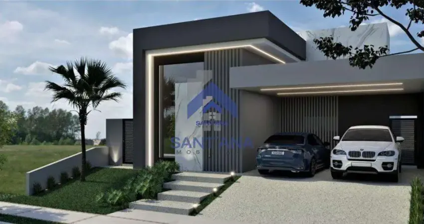 Casa de 158m² 3 suítes sendo 1 com closet no cyrela landscape no chacarás cataguá em taubaté/sp