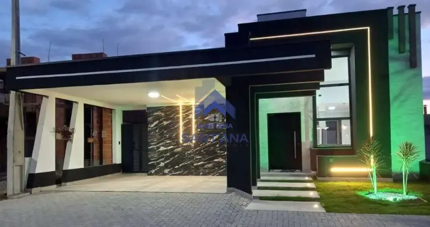 Casa de 167m² com 3 dormitórios sendo 1 suíte no pérola do vale em tremembé/sp