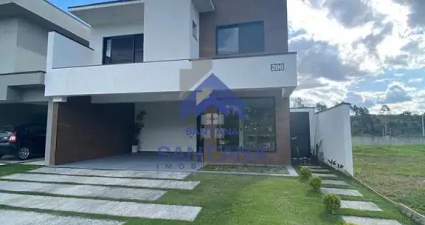 Casa de 202 m² com 3 suítes no condomínio vale dos cristais ágata em taubaté/sp