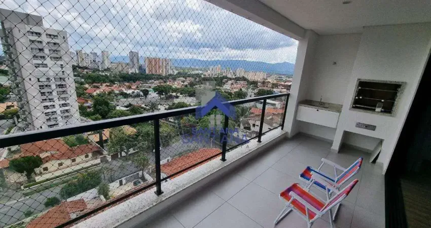 Apartamento de 110m² com 3 dormitórios sendo 1 suíte no condomínio lucca no jardim das nações em taubaté/sp