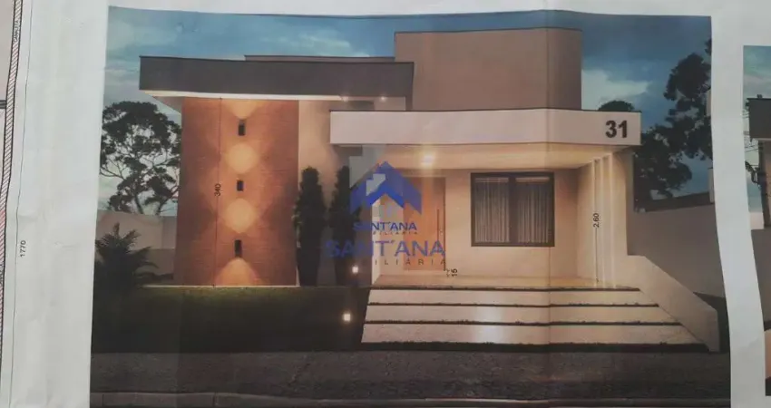 Casa em construção de 150m² com 3 dormitórios sendo 2 suítes no condomínio ágata no vale dos cristais em taubaté/sp