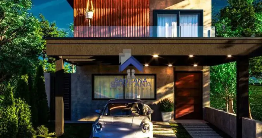 Sobrado  em construção de 155m² com 3 dormitórios sendo 1 suíte no residencial recanto tropical no morado dos nobres em taubaté/sp