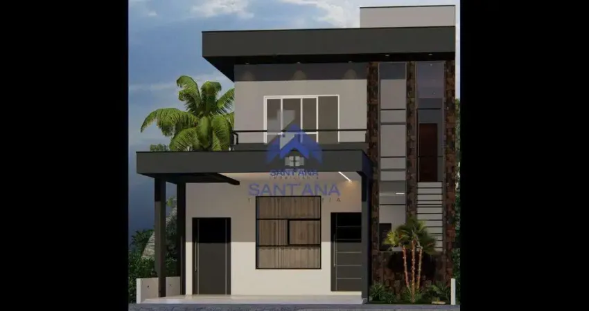 Sobrado de 150m² com 3 dormitórios sendo 1 suíte com closet no recanto tropical no morada  dos  nobres  em taubaté/sp