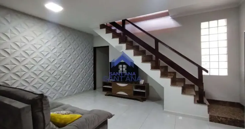 Sobrado de 177m² de área construída com 3 dormitórios sendo 2 suítes na vila aparecida em taubaté/sp