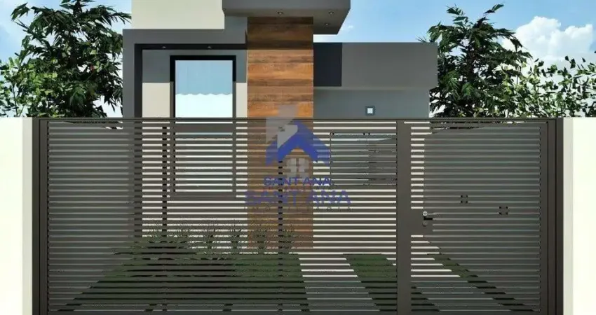 Casa de 85m² em obra com 3 dormitórios sendo 1 suíte no residencial portal da mantiqueira em taubaté/sp