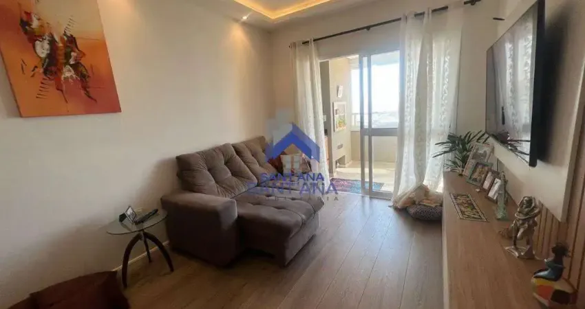 Apartamento de 82m² com 2 dormitórios sendo 1 suíte no edifício  royale na vila jaboticabeira em taubaté/sp