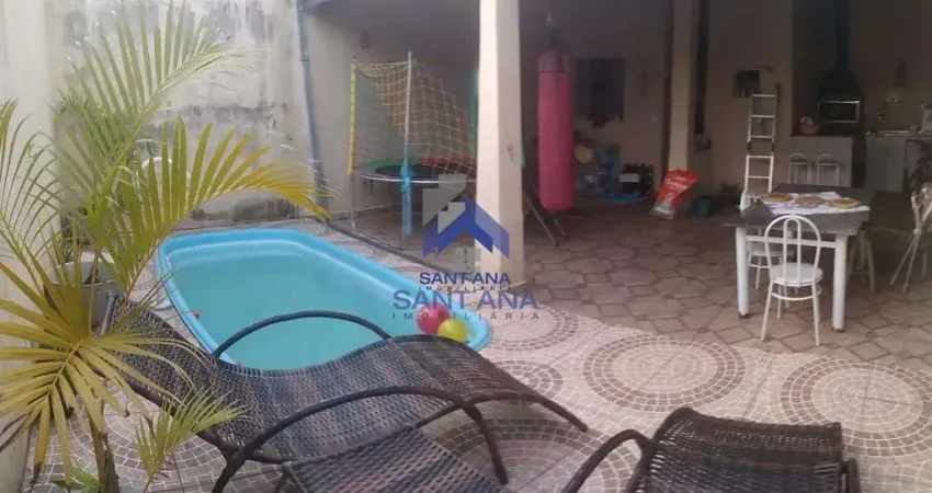 Casa de 210m² com 4 dormitórios sendo 1 suíte no parque três marias em taubaté/sp