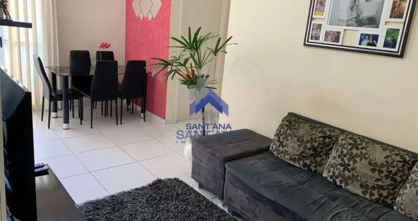 Apartamento de 65,74m² com 2 dormitórios sendo 1 suíte no edifício vila aparecida em taubaté/sp