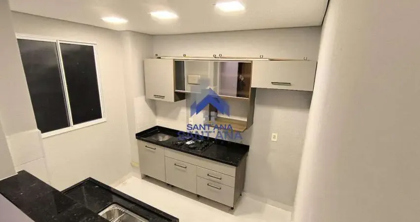 Apartamento de 42m² com 2 dormitórios no condomínio residencial parque trentino no parque senhor do bonfim em taubaté/sp