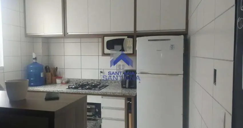 Apartamento de 44m² com 2 dormitórios no parque trivellato no bairro da gurilândia em taubaté/sp