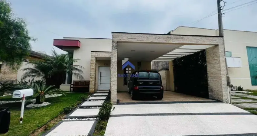 Casa térrea de 179m² com 3 dormitórios sendo 1 suíte master com hidro no campos do conde chambord em tremembé/sp