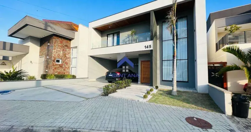 Sobrado de 317,94m² de área construída e 288,08m² de terreno no condomínio morada do visconde no bairro dos guedes em tremembé/sp.