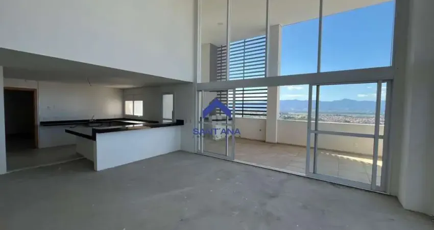 Apartamento cobertura de 360m² com 4 suítes sendo uma master no supreme residencial no bosque flamboyant em taubaté/sp