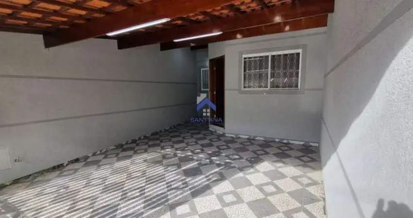 Casa de 105 m² de área construída com dois quartos e uma suíte no bairro estoril em taubaté/sp