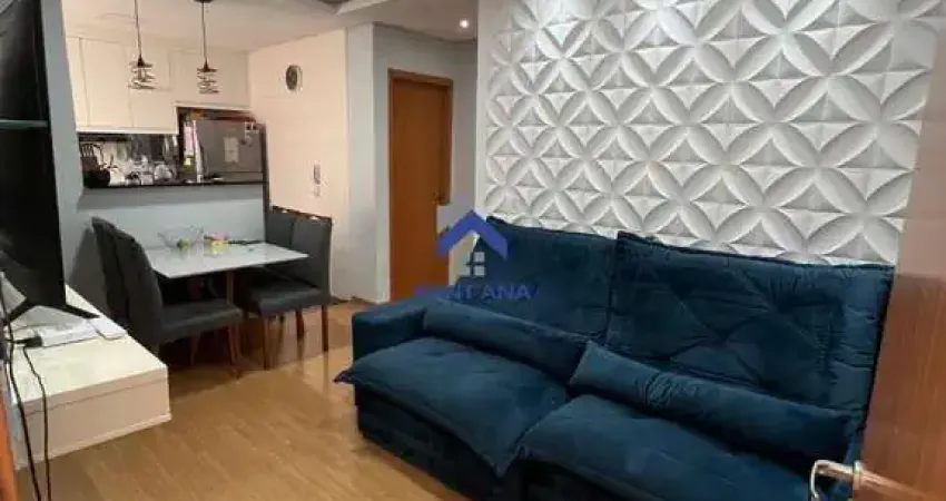 Apartamento de 42m² com 2 dormitórios no condomínio residencial parque trentino no parque senhor do bonfim em taubaté/sp