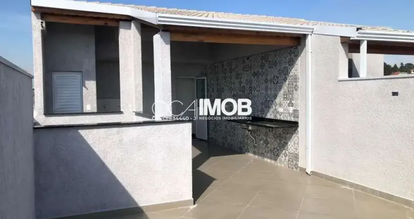 Araucaria - cobertura com 2 dormitórios à venda, 104 m² por r$ 450.000 - parque oratório - santo andré/sp