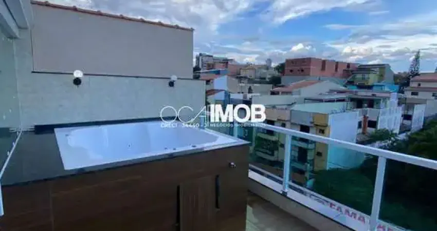 Abernesia - cobertura com 2 dormitórios à venda, 112 m² por r$ 640.000,00 - santa maria - santo andré/sp