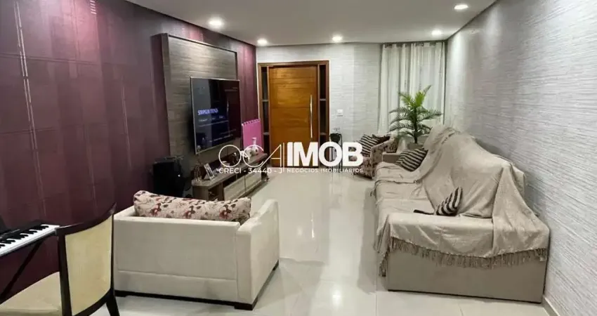 Sobrado à venda, 203 m² por r$ 1.100.000,00 - vila assunção - santo andré/sp