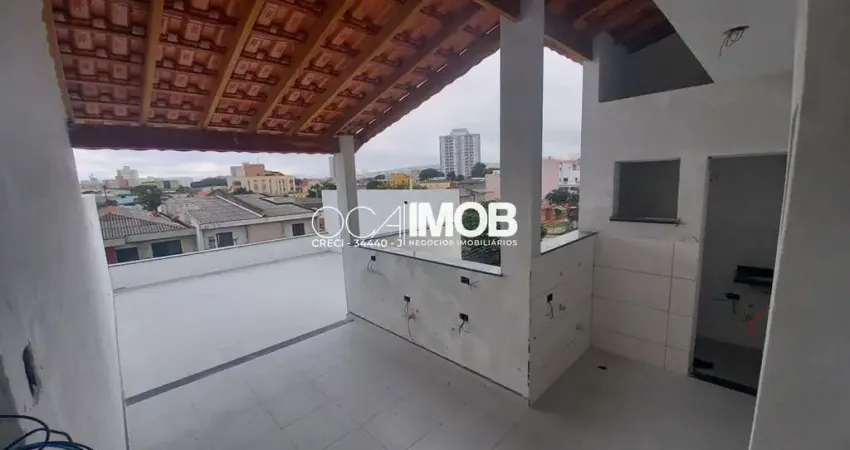 11 agosto - cobertura à venda, 41 m² por r$ 390.000,00 - vila américa - santo andré/sp