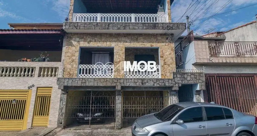 Sobrado com 4 dormitórios à venda, 253 m² por r$ 629.000 - parque novo oratório - santo andré/sp