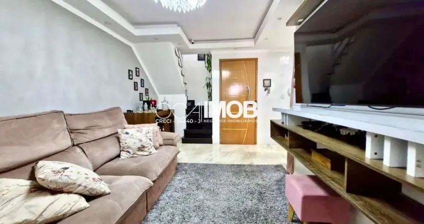 Carinas - cobertura com 2 dormitórios à venda, 101 m² por r$ 490.000,00 - jardim stella - santo andré/sp