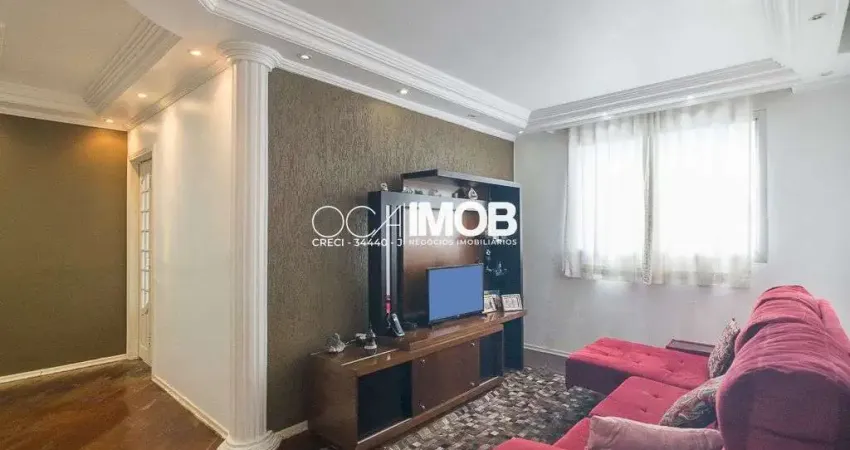 Edifício santarém - apartamento com 3 dormitórios à venda, 102 m² por r$ 495.000 - vila lusitânia - são bernardo do campo/sp