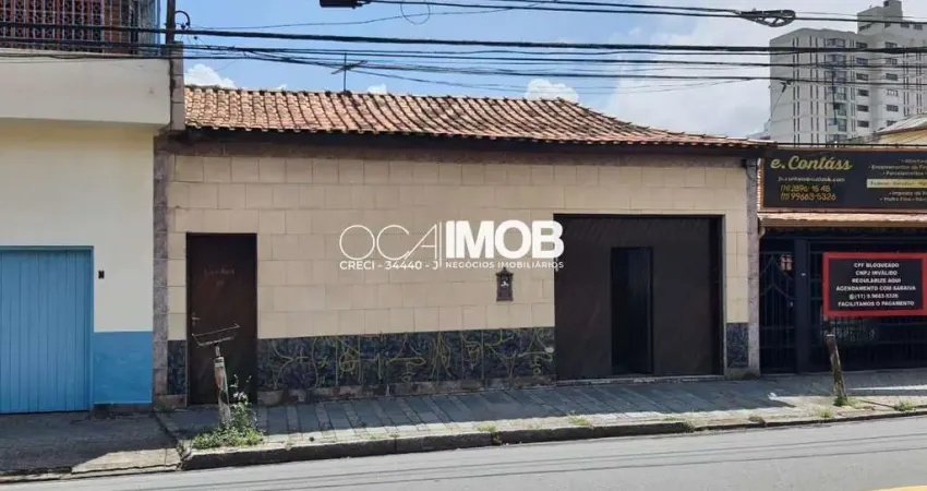 Casa com 3 dormitórios à venda, em terreno de 266m² por r$ 570.000 - vila valparaíso - santo andré/sp