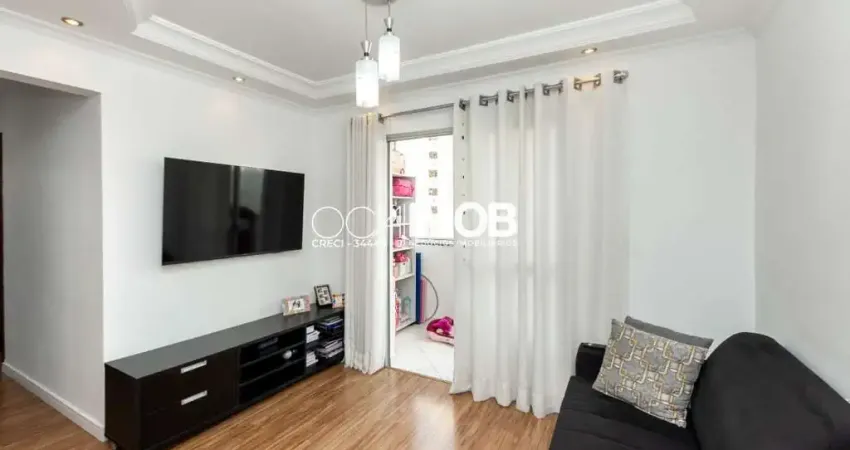 Santa luzia - apartamento com 2 dormitórios à venda, 62 m² por r$ 350.000 - vila floresta - santo andré/sp