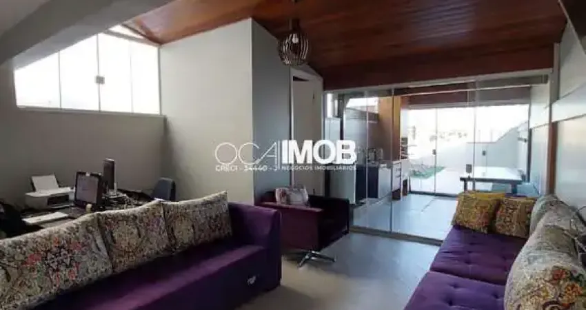 Atibaia - cobertura com 2 dormitórios à venda, 134 m² por r$ 742.000,00 - vila valparaíso - santo andré/sp