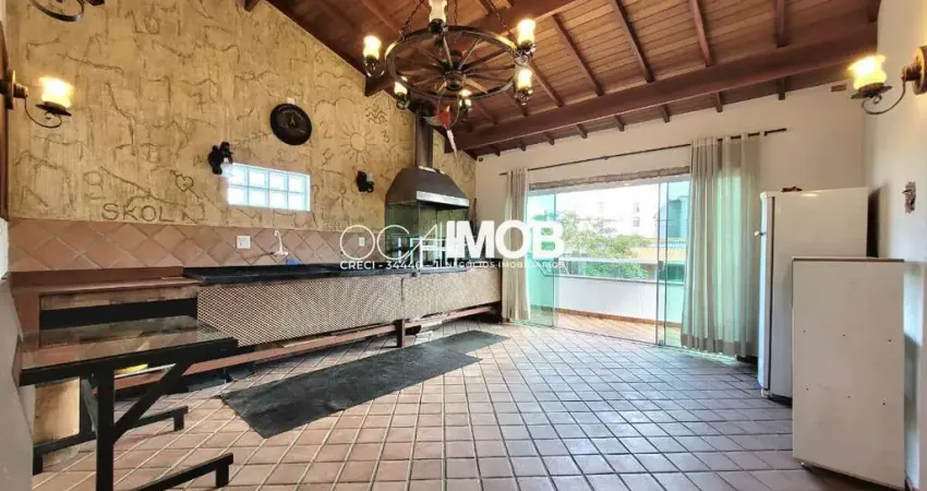 Sobrado alto padrão – 3 andares com 2 suítes e espaço gourmet – jardim idel (guapituba) – mauá