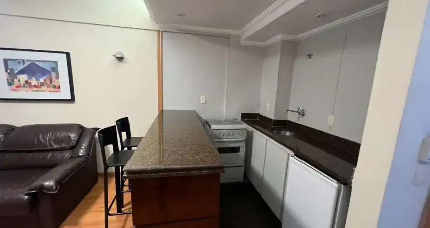 Flat com 1 quarto para alugar na Rua Professor Moraes, Funcionários, Belo Horizonte