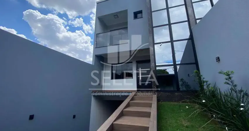 Sobrado triplex para locação no bairro parque são paulo, cascavel - pr