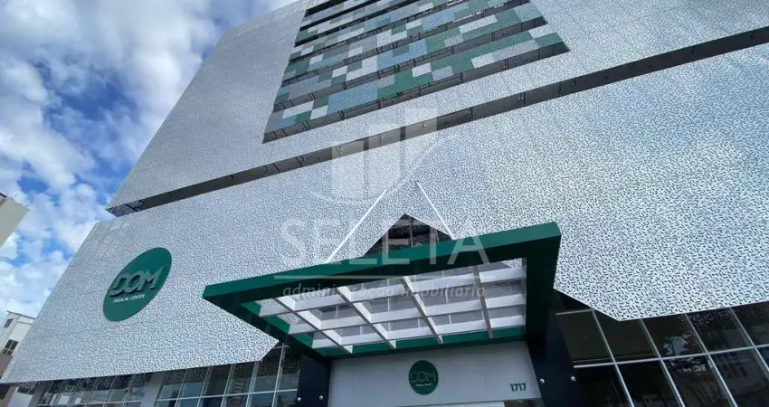 Consultório grande e com vista privilegiada no dom medical center, cascavel - pr