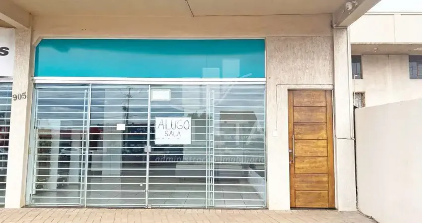 Sala comercial de 75m  para locação no parque são paulo, em cascavel, pr