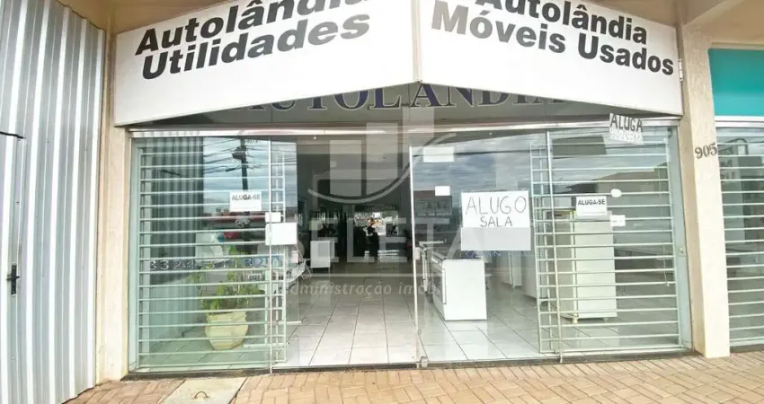 Sala comercial de 90m  para locação no parque são paulo em cascavel, pr