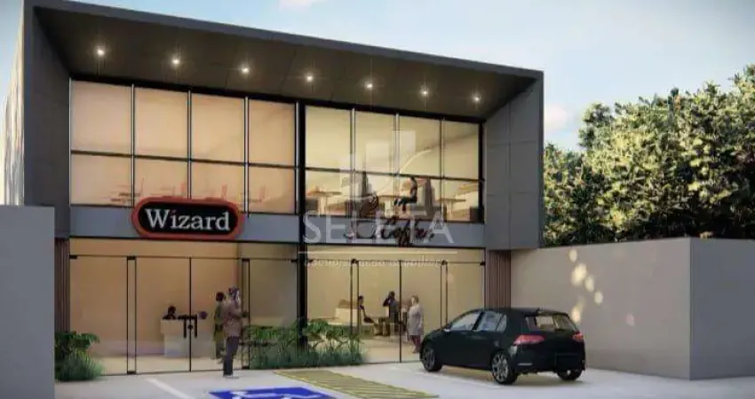 Sala comercial com mezanino disponível para locação no centro, em cascavel, pr