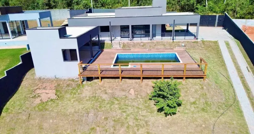 Chácara moderna com 3 dormitórios à venda em Atibaia/SP - Rosário!