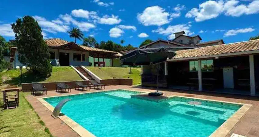 Chácara à venda em condomínio - alpes d'ouro, mobiliada por r$1.490.000!