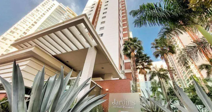 Edifício jardins eco resort, com 2 dormitórios à venda/locação, 75 m² -  rua jerusalém, n° 300, palhano i,  londrina/pr