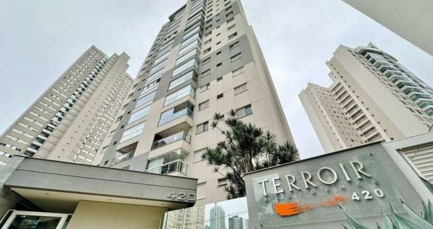 Edif. terroir residence - apartamento com 3 dormitórios à venda, 113 m² -  rua joão wyclif, n° 420, gleba palhano - londrina/pr