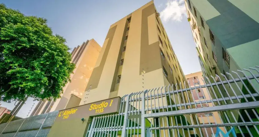 Edif. l'atelier - apartamento com 1 dormitório para alugar, 27 m² avenida rio de janeiro, n° 1141, - centro - londrina/pr