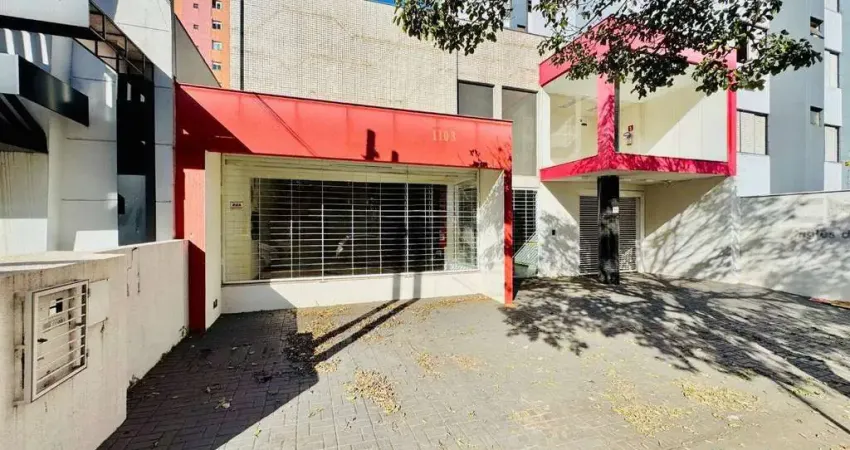 Salão para alugar, 487 m² - rua pernambuco, n° 1103, centro - londrina/pr