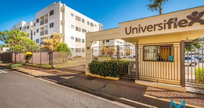 Condomínio universiflex - apartamento com 2 dormitórios para alugar, 54 m² - rua delaine negro, n° 50, alto da colina - londrina/pr